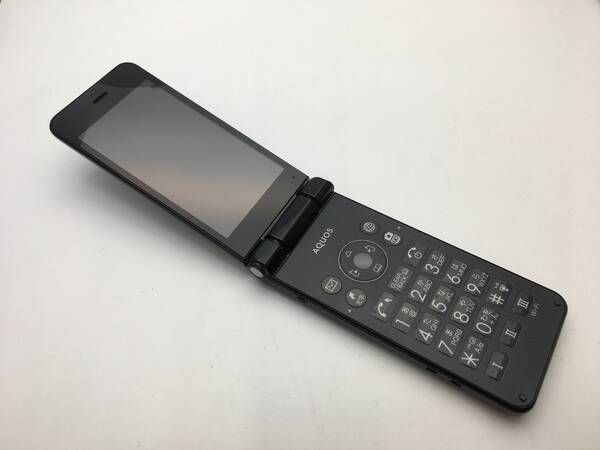 ムスビー｜SIMフリーSoftbank 601SH AQUOSケータイ2 黒◇中古1472 