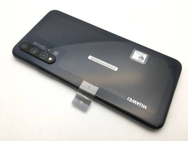ムスビー｜新品未使用 HUAWEI nova 5T ブラック SIMフリーandroid 