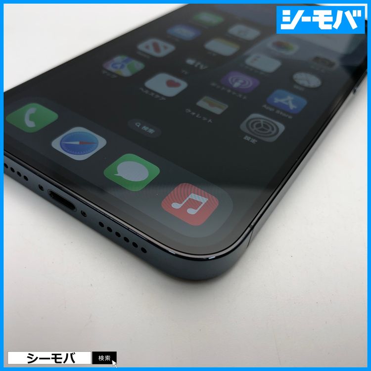 3590  iPhone12 Pro Max 128GB A2410 ֥롼 Хåƥ꡼100