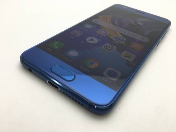 ムスビー｜SIMフリー HUAWEI honor 9 STF-L09 ブルー美品◇588【honor9  
