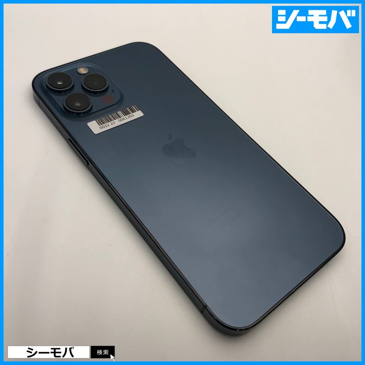 3586  iPhone12 Pro Max 128GB A2410 ֥롼 Хåƥ꡼100