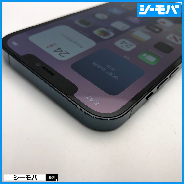 3588  iPhone12 Pro Max 128GB A2410 ֥롼 Хåƥ꡼100