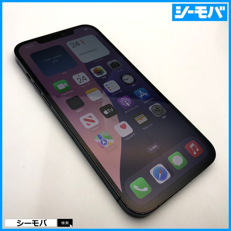 3588  iPhone12 Pro Max 128GB A2410 ֥롼 Хåƥ꡼100