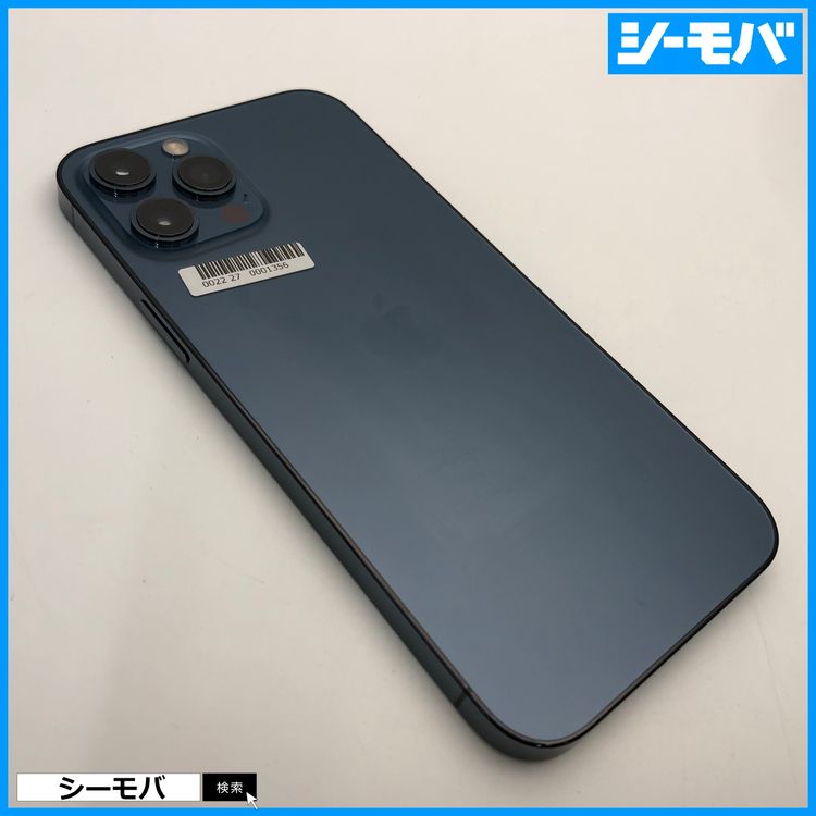 3588  iPhone12 Pro Max 128GB A2410 ֥롼 Хåƥ꡼100