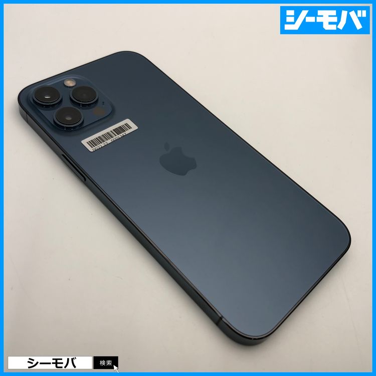 3590  iPhone12 Pro Max 128GB A2410 ֥롼 Хåƥ꡼100