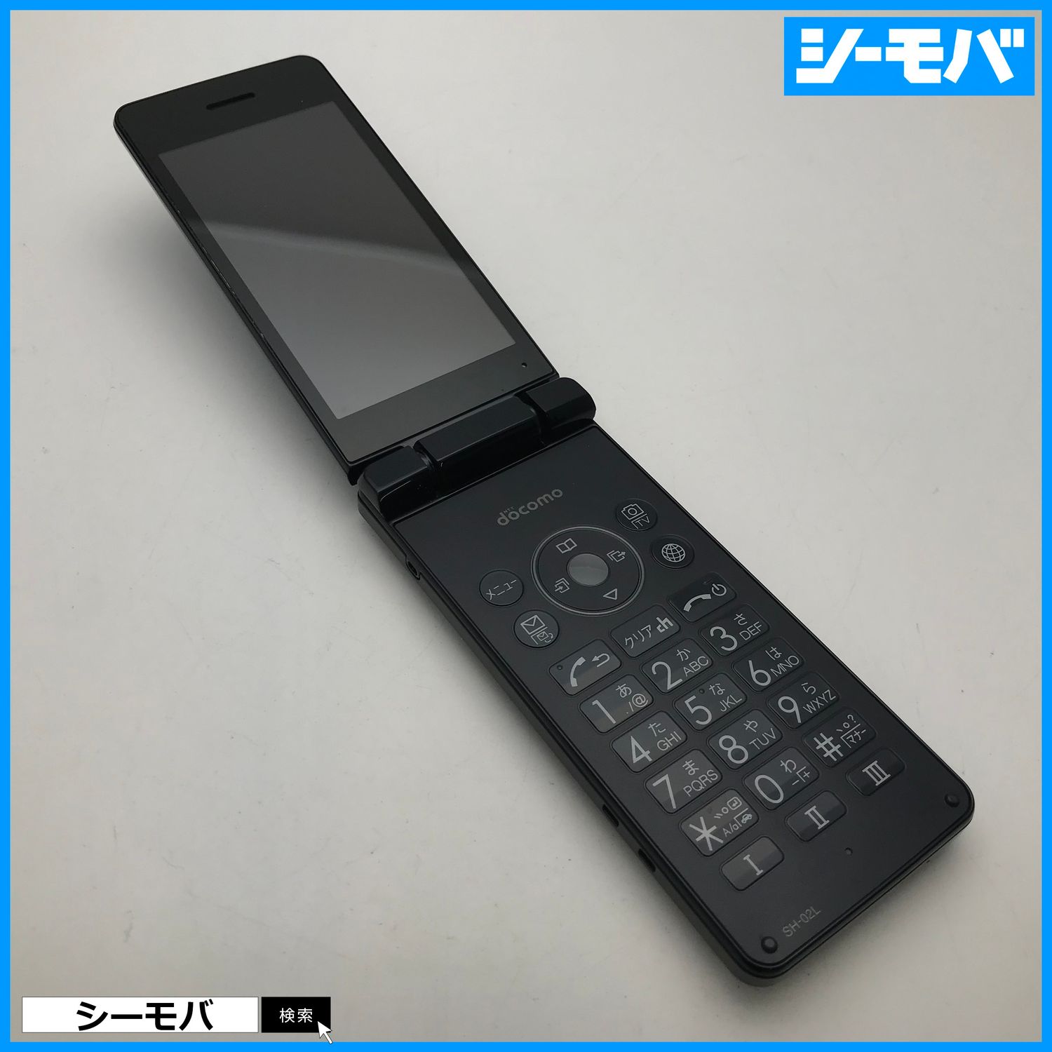 ムスビー｜2718 SIMフリー SH-02L美品ドコモガラケー docomoブラック 