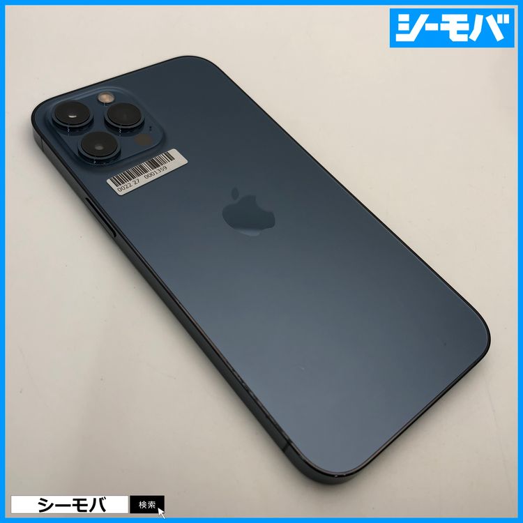 3591  iPhone12 Pro Max 128GB A2410 ֥롼 Хåƥ꡼98