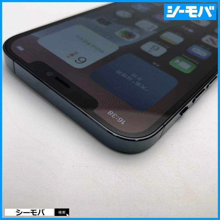 3590  iPhone12 Pro Max 128GB A2410 ֥롼 Хåƥ꡼100