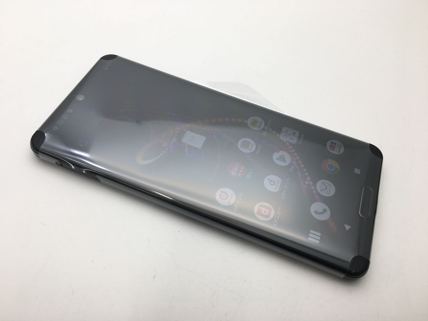 ムスビー｜新品未使用 SIMフリーdocomo AQUOS R5G SH-51A ブラックレイ  