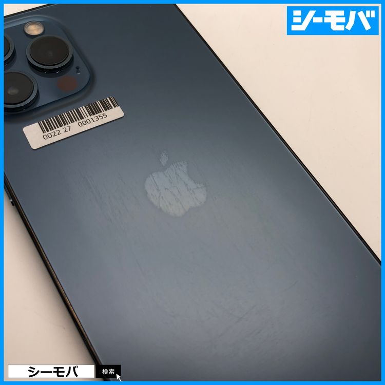 3586  iPhone12 Pro Max 128GB A2410 ֥롼 Хåƥ꡼100