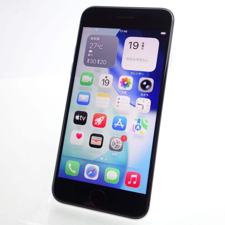 ��SIM�ե꡼��iPhoneSE2 128GB �ۥ磻�� ����84�� �������¡�