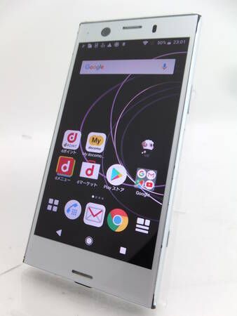 ムスビー｜【SIMフリー】Xperia XZ1 Compact SO-02K ホワイトシルバー  