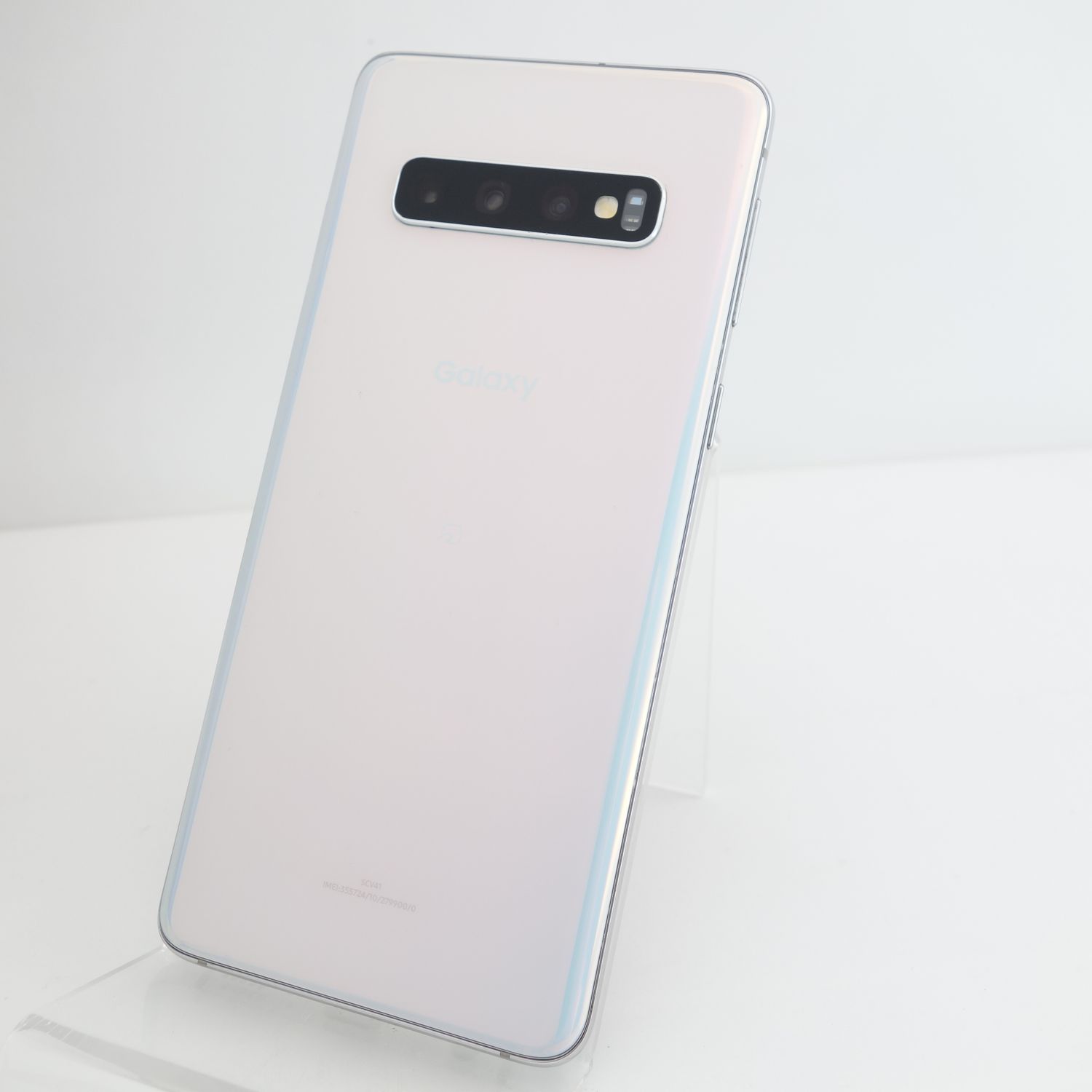 ムスビー｜【SIMフリー】Galaxy S10 SCV41 プリズムホワイト au版 利用  