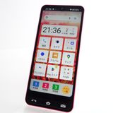 【SIMフリー】BASIO active SHG09 レッド 利用制限〇 au版