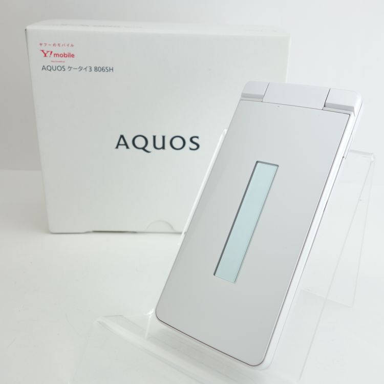 ��SIM�ե꡼��AQUOS��������3 806SH �ۥ磻�� ���������ݾ� �磻��Х�����