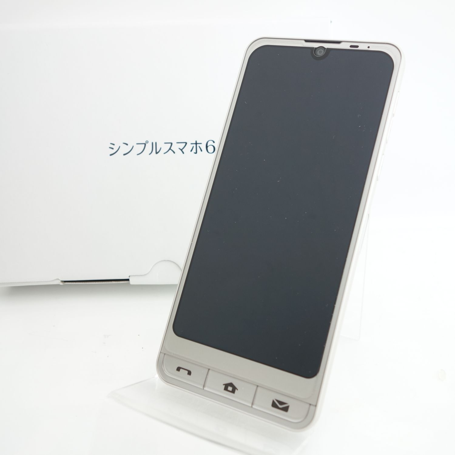 ムスビー｜【SIMフリー】シンプルスマホ6 A201SH シャンパンゴールド 