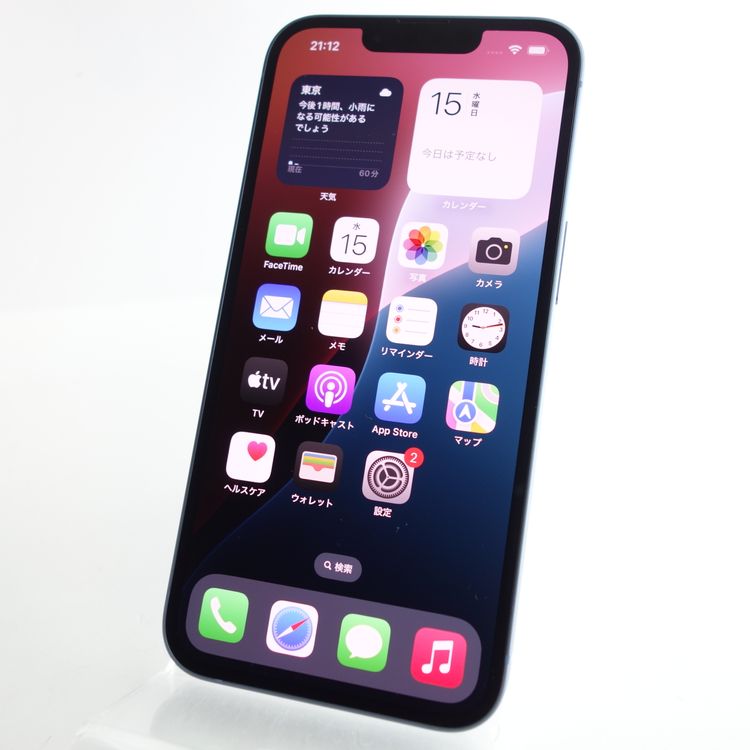 SIMե꡼iPhone14 128GB ֥롼 100 ݾ