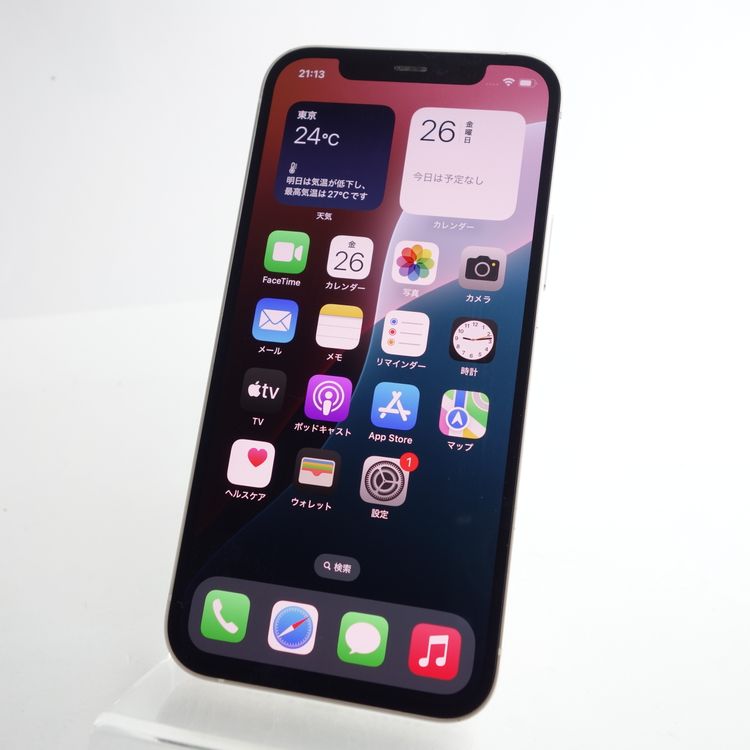 SIMե꡼iPhone12 64GB ۥ磻 77 ¡