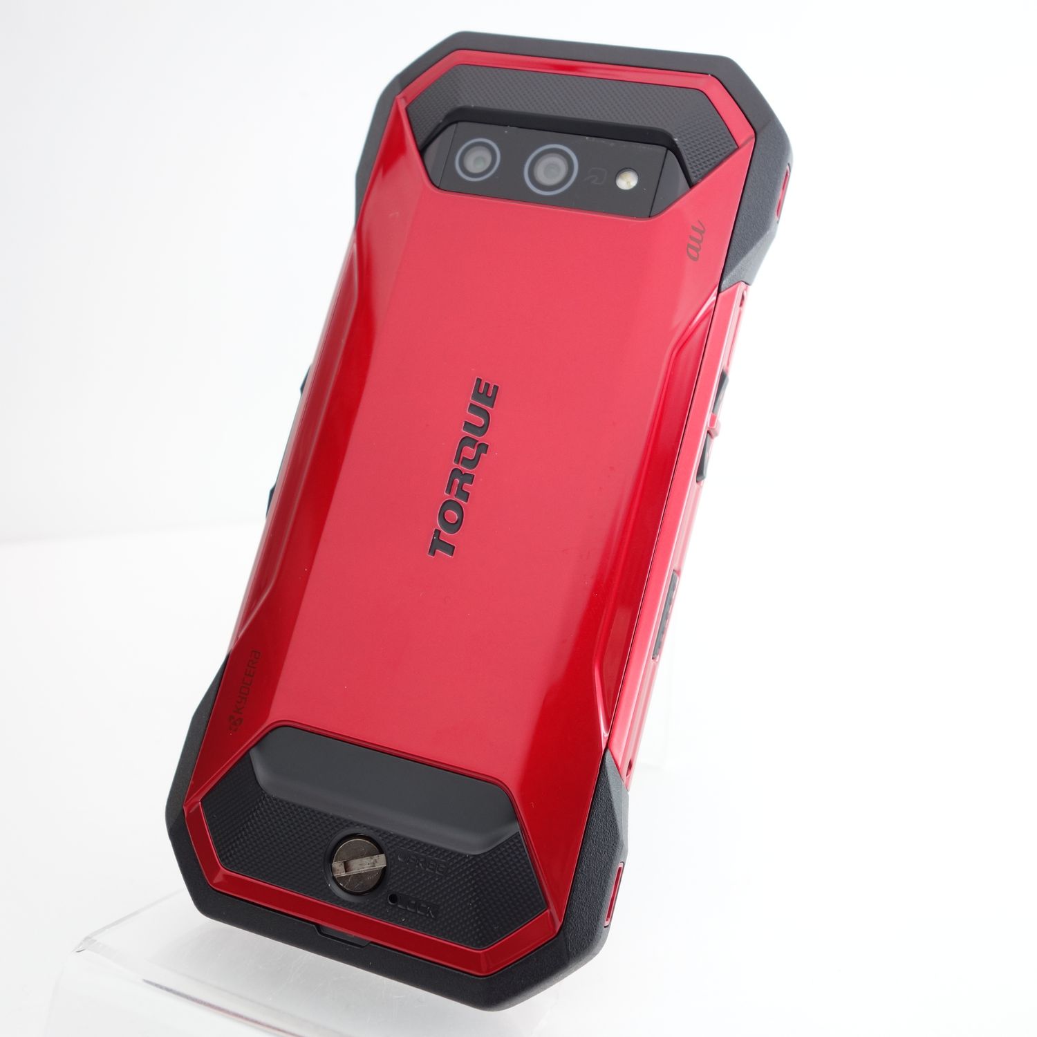 ムスビー｜【SIMフリー】TORQUE 5G KYG01 レッド 利用制限○ au版SIM 