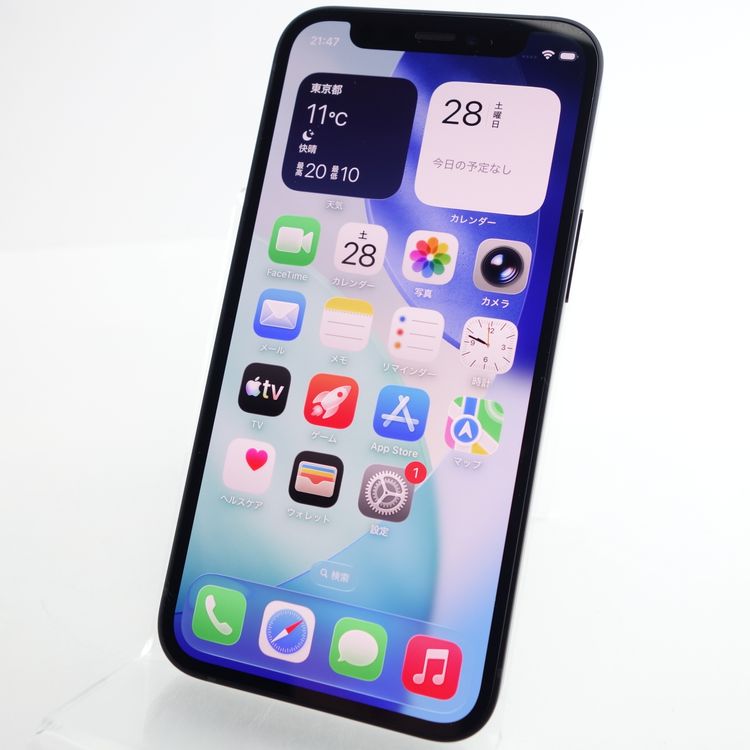 ��SIM�ե꡼��iPhone12 mini 128GB �֥�å� ����93�� docomo��