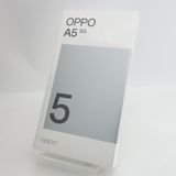 【SIMフリー】OPPO A5 5G 128GB OPG06 ホワイト 利用制限〇