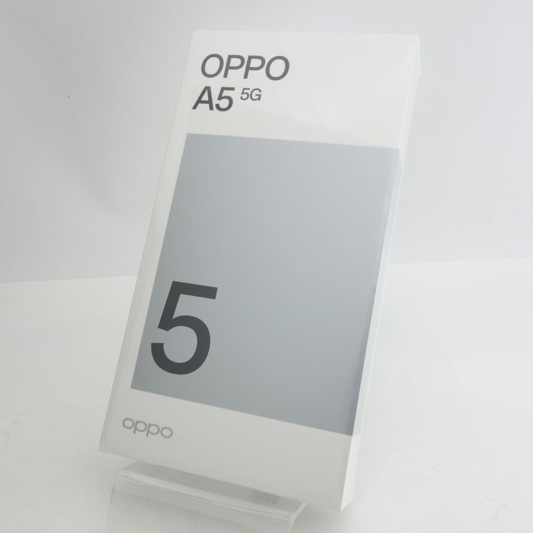��SIM�ե꡼��OPPO A5 5G 128GB OPG06 �ۥ磻�� �������¡�