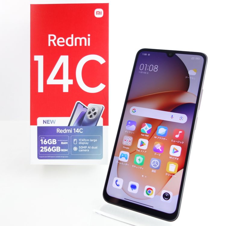 SIMե꡼Xiaomi Redmi 14C 256GB ߥåɥʥȥ֥å