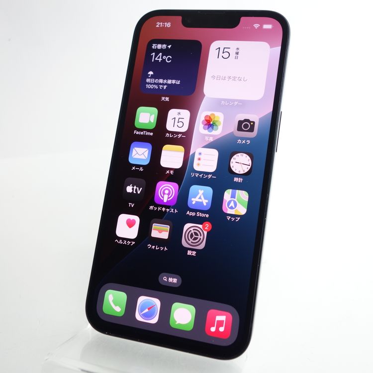SIMե꡼iPhone14 128GB ߥåɥʥ 91 ݾ