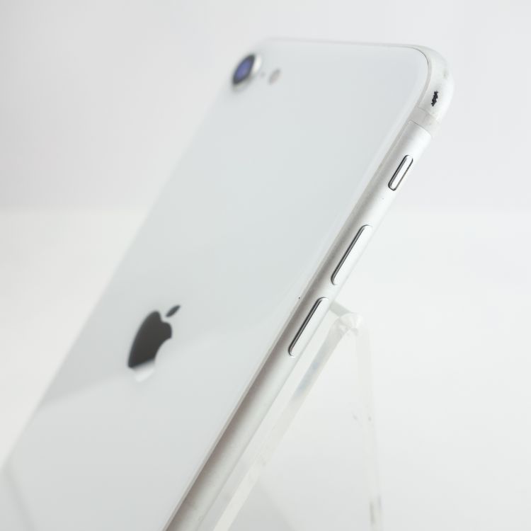 【SIMフリー】iPhoneSE2 64GB ホワイト 電池75% 利用制限〇