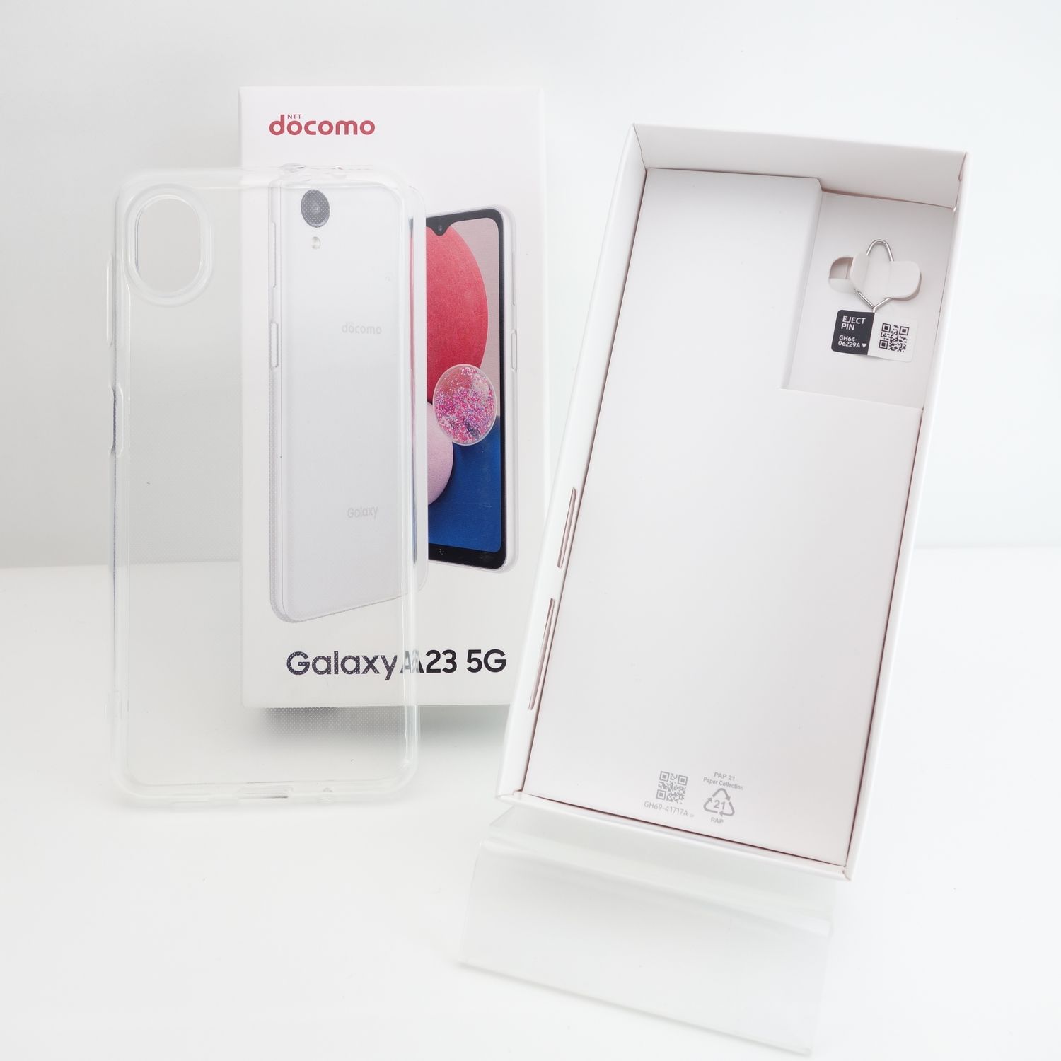 ムスビー｜【SIMフリー】Galaxy A23 5G SC-56C ホワイト 利用制限 