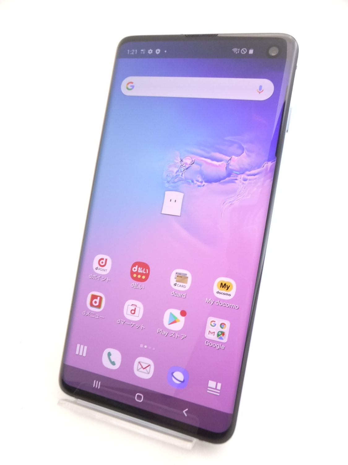 ムスビー｜【SIMフリー】Galaxy S10 SC-03L プリズムブルー docomo版 