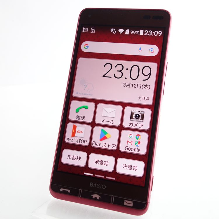 ��SIM�ե꡼��BASIO 3 KYV43 ��å� �������¡� au��