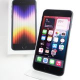 【SIMフリー】iPhoneSE3 64GB ミッドナイト 電池87% 利用制限保証