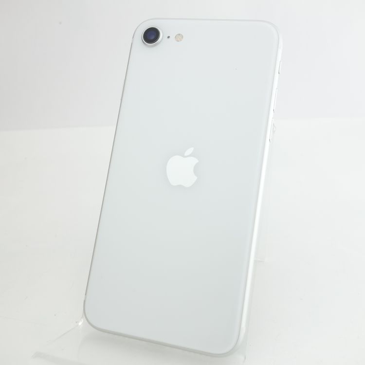 ��SIM�ե꡼��iPhoneSE2 128GB �ۥ磻�� ����86�� �������¡�