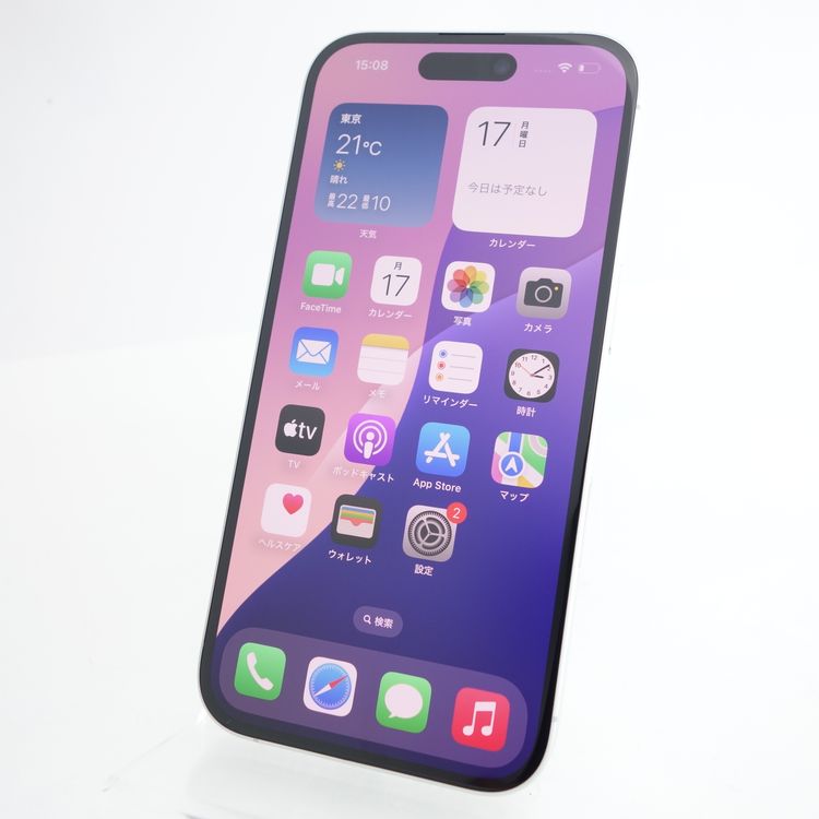 SIMե꡼iPhone16 256GB ۥ磻 100 ¡