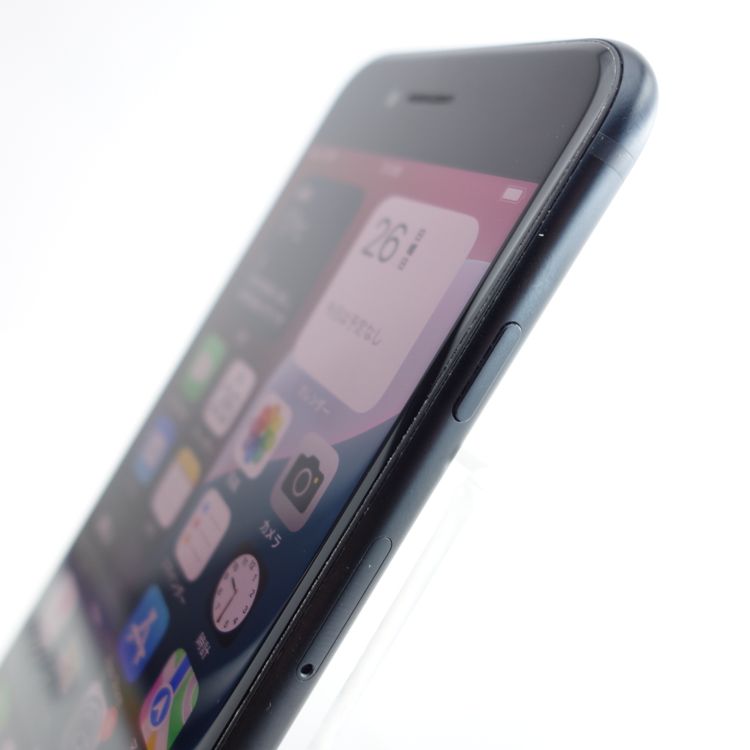 【SIMフリー】iPhoneSE3 64GB ミッドナイト 電池87% 利用制限保証