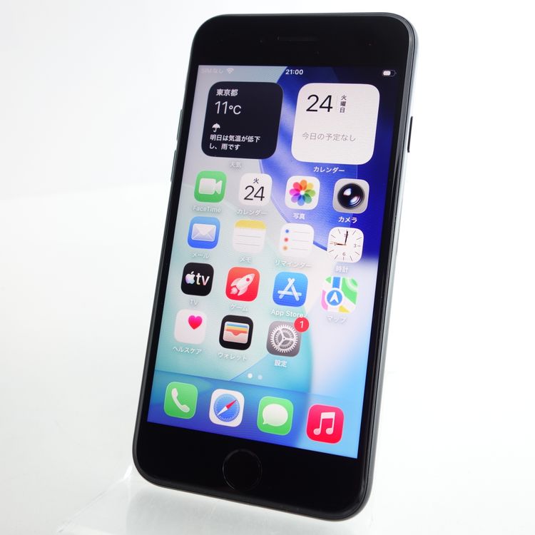 ��SIM�ե꡼��iPhoneSE2 64GB �֥�å� ����100�� �������¡�