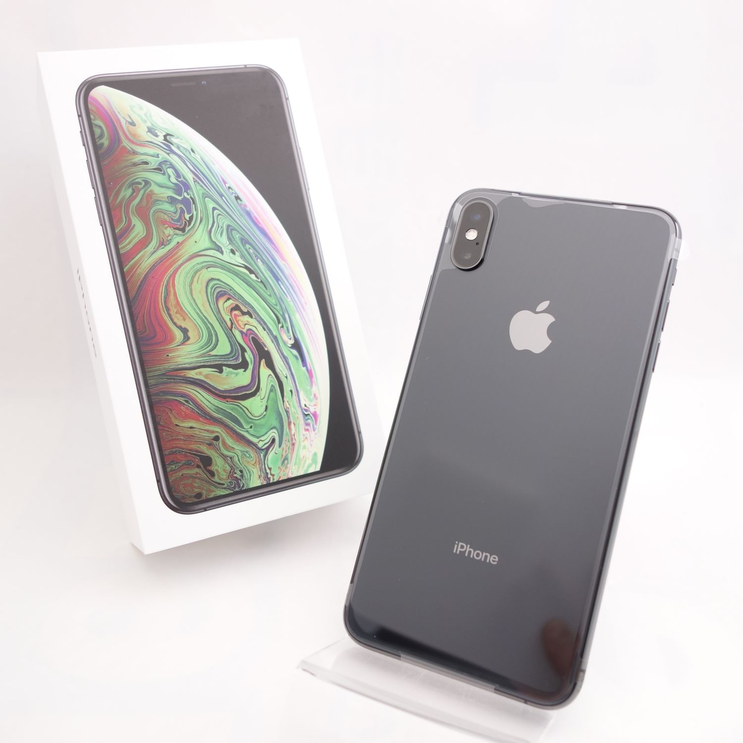 ムスビー｜【SIMフリー】iPhoneXS Max 512GB スペースグレイ 電池100  