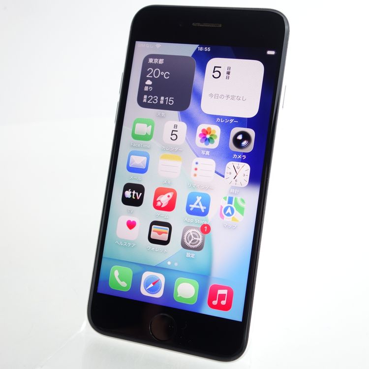 ��SIM�ե꡼��iPhoneSE2 64GB �ۥ磻�� ����91�� �������¡�