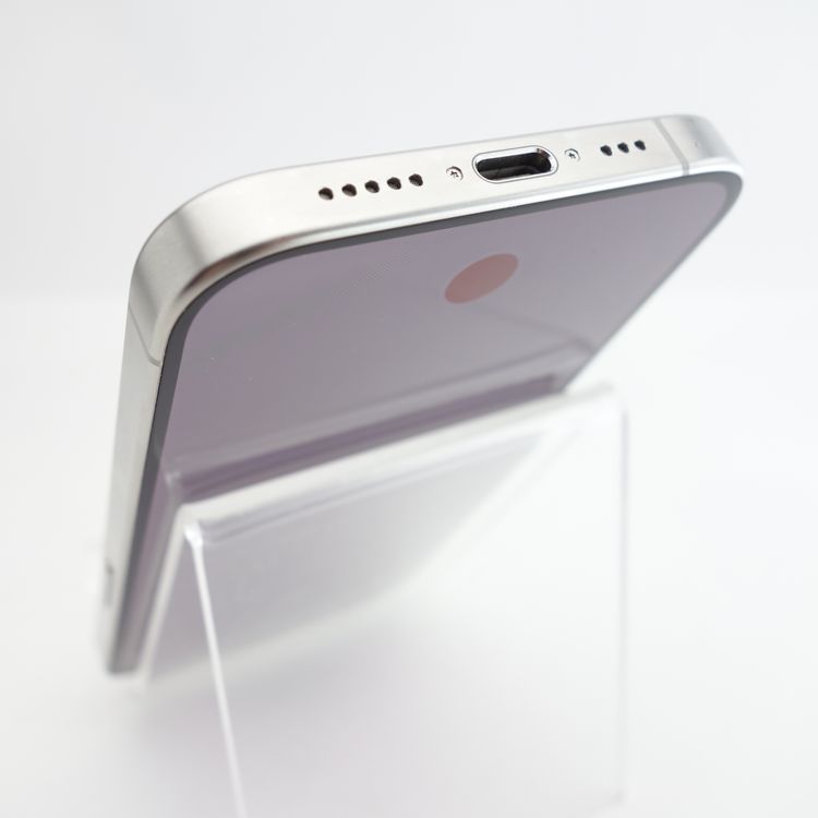 ��SIM�ե꡼��iPhone15Pro 128GB �ۥ磻�ȥ����˥��� ����87�� ���ȥ���