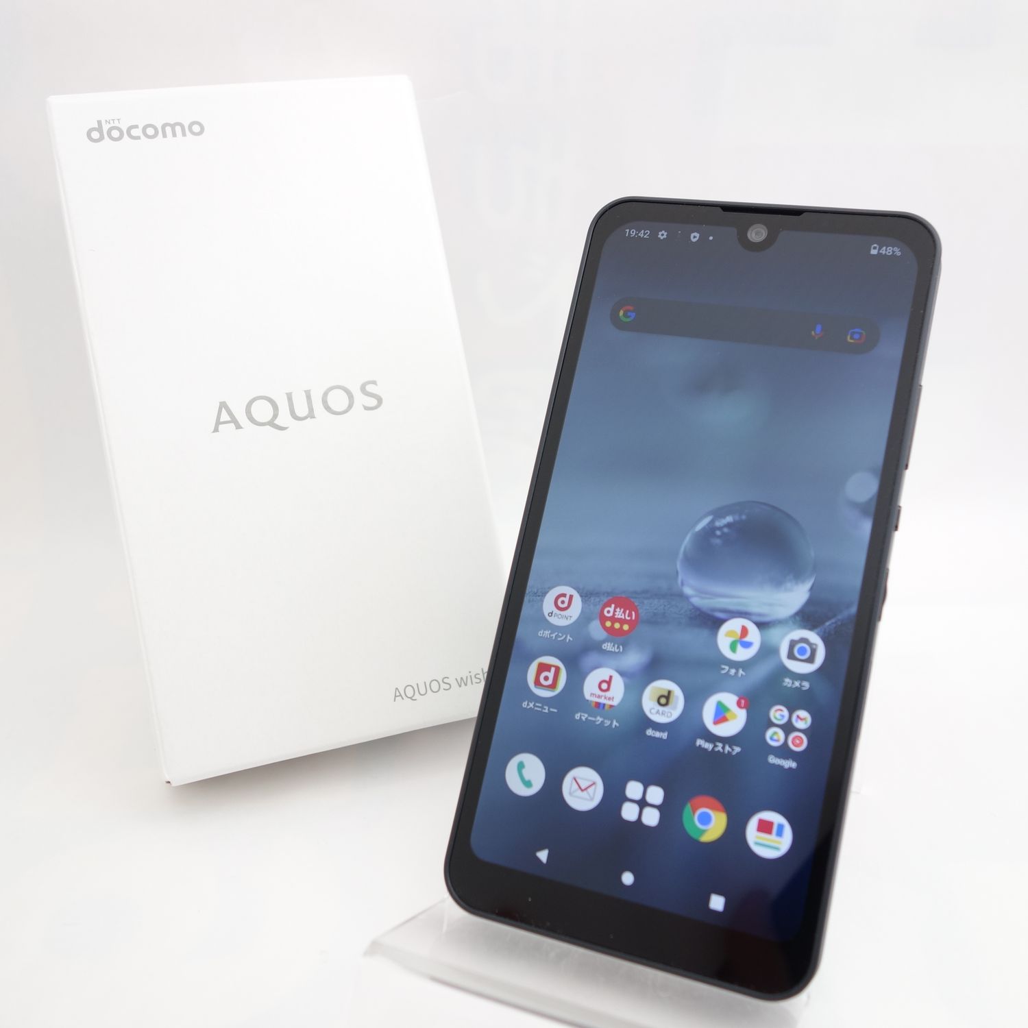 ムスビー｜【SIMフリー】AQUOS wish2 SH-51C チャコール docomo版SIM 