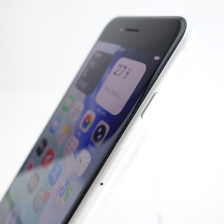 ��SIM�ե꡼��iPhoneSE2 128GB �ۥ磻�� ����100�� �վ�ɽ������