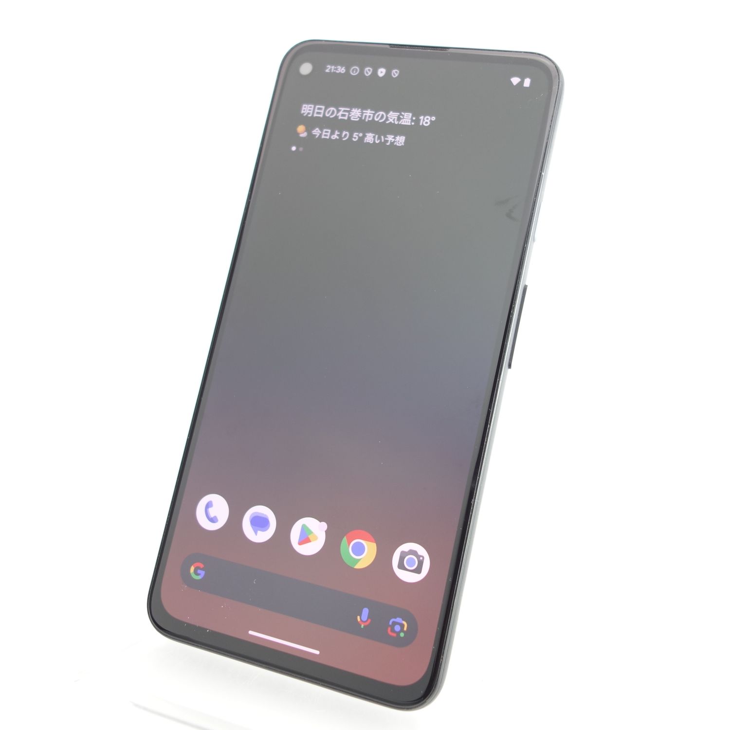 ムスビー｜【SIMフリー】Google Pixel 4a（5G）ジャストブラック 利用 
