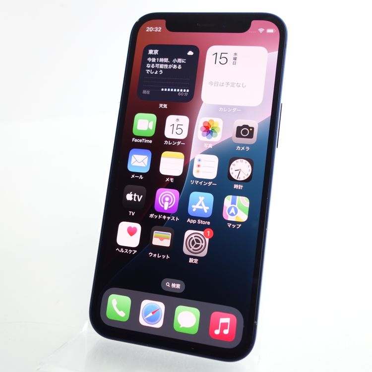 SIMե꡼iPhone12mini 64GB ֥롼 82 ¡