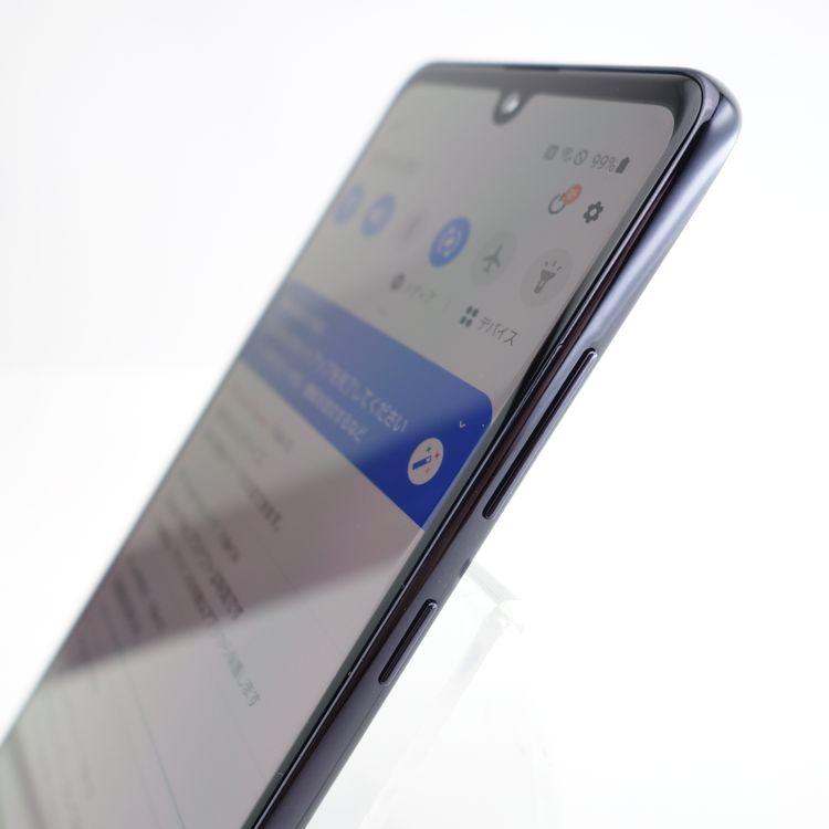 【SIMフリー】Galaxy A41 SCV48 ブラック 利用制限〇 au版SIMロック解除品