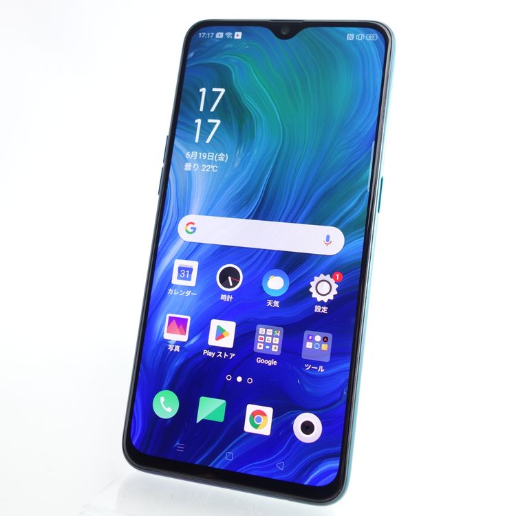 ��SIM�ե꡼��OPPO Reno A CPH1983 �֥롼 ������SIM�ե꡼