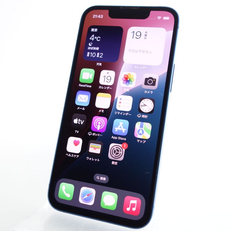 ��SIM�ե꡼��iPhone13 mini 256GB �֥롼 ����88�� �������¡�