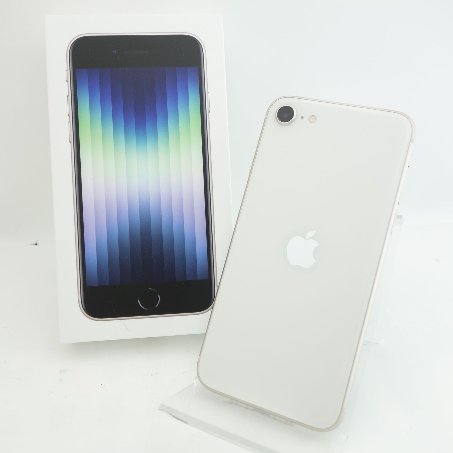 ムスビー｜【保証有】iPhoneSE3 128GB スターライト 電池100％ Apple  