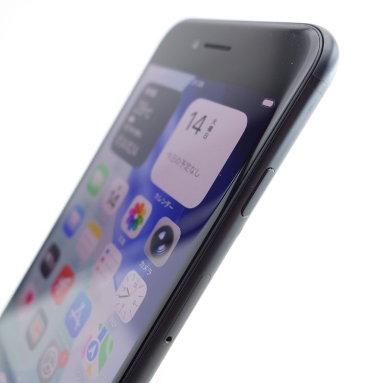 ��SIM�ե꡼��iPhoneSE2 64GB �֥�å� ����98�� �������¡�
