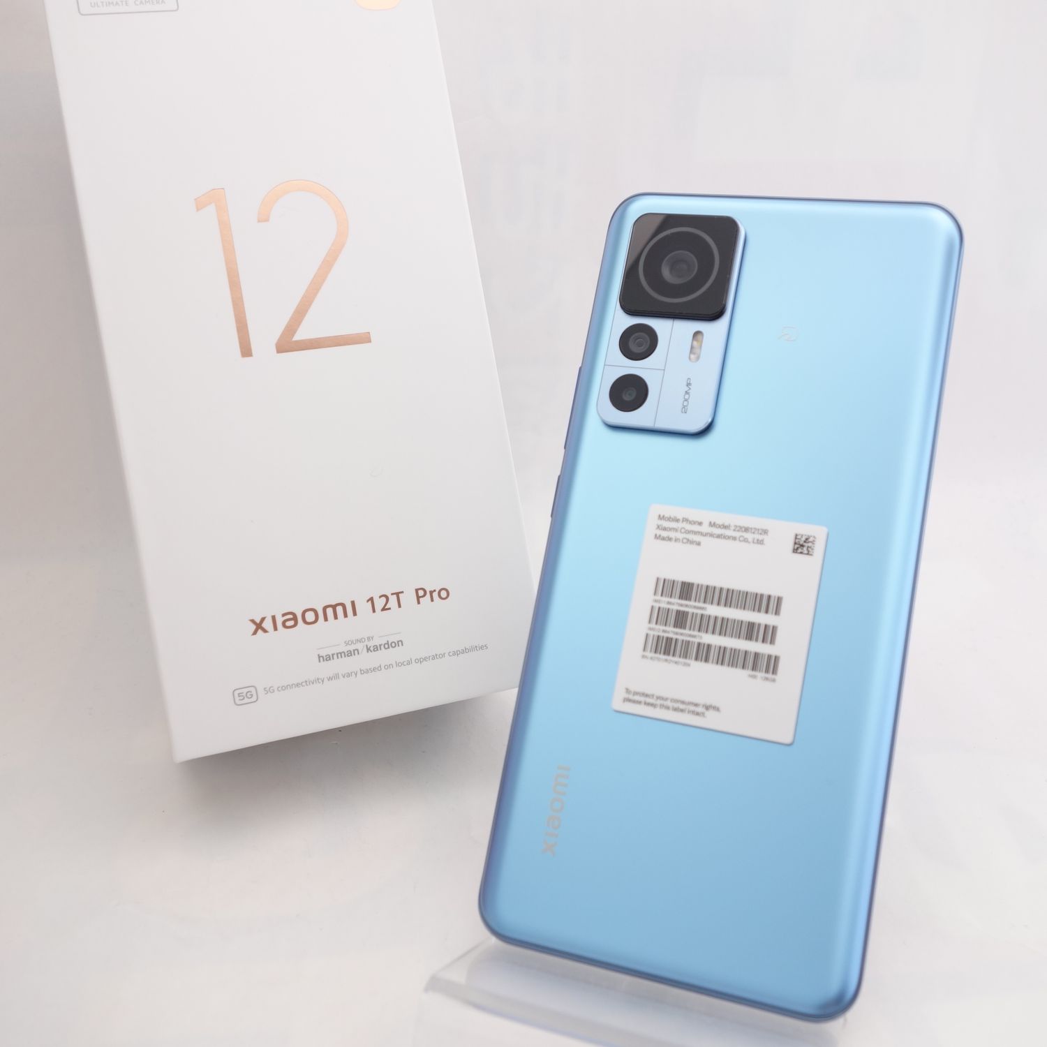 ムスビー｜【SIMフリー】Xiaomi 12T Pro 22081212R ブルー 新品同様 
